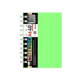 Блокнот А6 Апельсин АП-1510(Green) 40 аркушів, пружина бокова