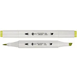 Набір акварельних маркерів Santi Sketch SM-76 блідо-оливковий 6 шт. (390749)