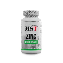 Вітаміни та мінерали MST Nutrition Zinc Picolinate, 100 таблеток