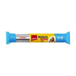 Фольга алюмінієва Chisto міцна для харчових продуктів 10+1 м (4823098407959)