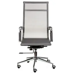 Крісло для персоналу Special4You Solano mesh grey (E6033) - мініатюра 2