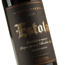Вино Estola Gran Reserva La Mancha DO червоне сухе 13.5% 0.75 л - мініатюра 5