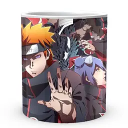 Кухоль GeekLand Наруто Naruto Антагоністи Акацукі NA.02.321 330 мл білий - мініатюра 2