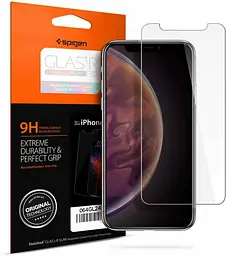 Протиударне захисне скло Spigen Screen Protector Glass для iPhone 11 Pro Max/XS Max 065GL24540