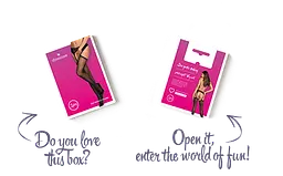 Сітчасті панчохи-стокінги зі стрілкою Obsessive Garter stockings S314 S/M/L, чорні, імітація гартері - мініатюра 7