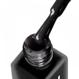 Лак для нігтів Nail care polish 4in1 10 Perfect black JOIA vegan 8 мл - мініатюра 3