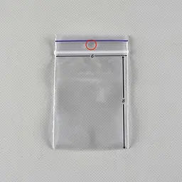 Пакети Zip-Lock прозорі 6x8 см, 100 шт, 50 мкм, з отвором для підвішування, поліетиленові пакети із застібкою - мініатюра 2
