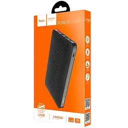 Додаткова батарея Hoco J29B (20000mAh) Black - мініатюра 3