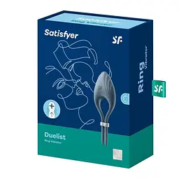 Віброкільце Satisfyer Duelist Ring 14.2 см синій - мініатюра 6