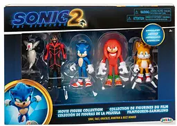Набір ігрових фігурок Sonic the Hedgehog 2 Сонік та друзі, 5 фігурок, 6 см (412684) - мініатюра 2