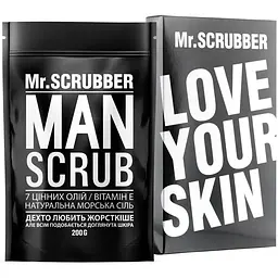 Уцінка. Кавовий скраб для тіла Mr.Scrubber Man 200 г 