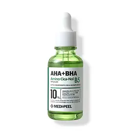 Сироватка для чутливої та проблемної шкіри обличчя AHA BHA Amino Cica-Nol B5 Ampoule Medi-Peel 30 мл