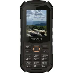 Мобільний телефон Sigma Mobile X-treme PV68 Black-orange