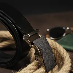 Чоловічий шкіряний ремінь Vintage 115х3,5 см acs0014812 - мініатюра 7