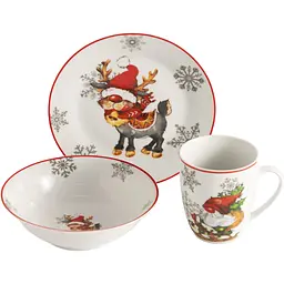 Набір посуду дитячий Limited Edition NY Fawn 3 предмети (TRSC-HD5022-BT01)