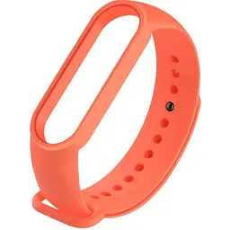 Ремінець для фітнес-браслета Lemfo для Xiaomi Mi Band 5, 6, 7 помаранчевий