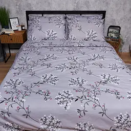 Підковдра Moon&Star Бязь Gold Люкс Winter Branches Полуторна 143x210 см - мініатюра 2