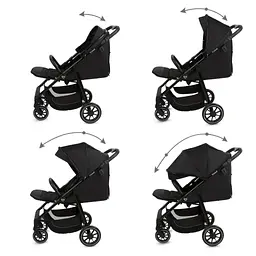 Прогулянкова коляска Kidwell Enzo Black - мініатюра 2