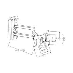 Кронштейн Vinga TM32-2251 - мініатюра 3