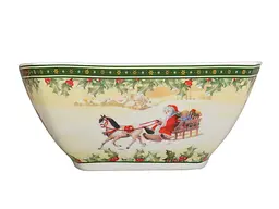 Салатник Lefard Christmas Collection, фарфор, 15х6 см (986-029) - мініатюра 2
