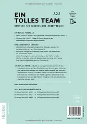 Ein tolles Team A2.1 Arbeitsbuch plus interaktive Version - мініатюра 2