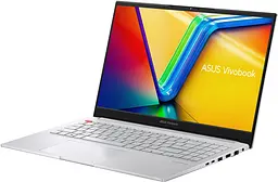 Ноутбук ASUS Vivobook Pro 15 K6502VV-MA024 15.6' 2.8K OLED, Intel i9-13900H, 16GB, F1TB, NVD4060-8, noOS, Сріблястий (90NB1122-M000U0) - мініатюра 4