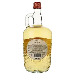 Вино Alianta vin Vino La Casa Bianco, біле, напівсолодке, 10-12%, 1 л - мініатюра 2