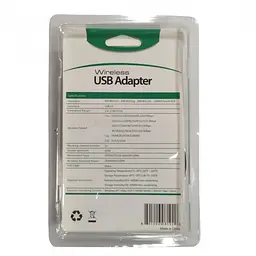 USB Wi-Fi мережевий адаптер з антеною Wi Fi 802.11n - мініатюра 2