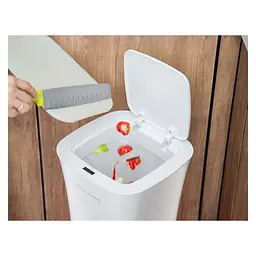 Контейнер для сміття Xiaomi Ninestars Waterproof Induction Trash White (DZT-10-11S) - мініатюра 4