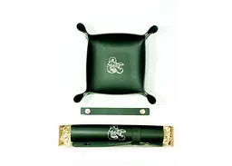 Настільна гра Планета Ігор Лоток для кубиків Дракон (зелений) (Dice tray Dragon green) (pi-dt012) - мініатюра 3