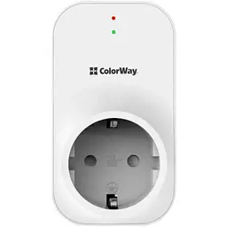 Реле напруги ColorWay LED1, white (CW-VR16-03L)