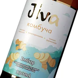 Напій Jiva Комбуча Імбир з соком імбиру 330 мл (922399) - мініатюра 5