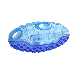 Іграшка для собак Misoko&Co Мяч для регбі. blue. 13.5x6.5 cm