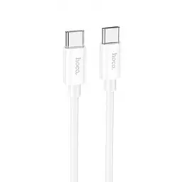 Кабель Hoco X87 Pisces Cable Type-C to Type-C 3A 1m White