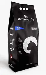 Бентонітовий наповнювач без запаху Catmania Breeder 15 л в прозорій упаковці