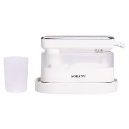 Дорожня праска Sokany SK-11045 з керамічною підошвою білий