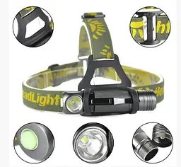Налобний ліхтар Boruit XPL V5 8000 Lm (аналог Nitecore HC33) ліхтарик - мініатюра 7