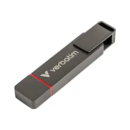 USB флеш накопичувач Verbatim 512GB QuickStick USB 3.2/USB-C (32042) - мініатюра 2