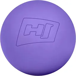 Силіконовий масажний м'яч 63 мм Hop-Sport HS-S063MB фіолетовий