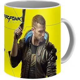 Кухоль GeekLand Cyberpunk 2077 Кіберпанк 2077 Персонажі CY 02.576 330 мл білий - мініатюра 2