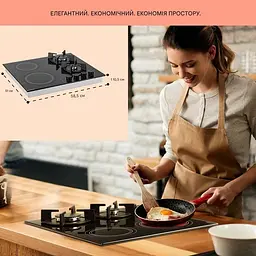 Варильна поверхня газова + електрична Klarstein MultiChef 4 (10036337) - мініатюра 7
