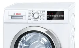 Bosch Пральна фронтальна машина WLT24440BY - 45 см./6,5 кг./1200 об/дисплей/A+++ /білий (WLT24440BY) - мініатюра 2