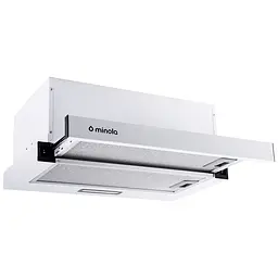 Витяжка телескопічна MINOLA HTL 5214 WH 700 LED - мініатюра 2