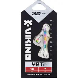 Балансир Viking Fishing Yeti Ice Jig 40mm 7.0g #16 European Values - мініатюра 2