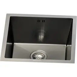 Мийка кухонна GRANADO Under top STEEL S201 black (GS08201B) - мініатюра 2