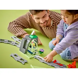 Конструктор LEGO DUPLO Додатковий набір. Залізничний тунель і колії, 20 деталей (10425) - мініатюра 8