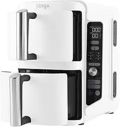 Мультипіч NINJA Double Stack XL 2-Level Air Fryer 9.5L (SL400EUWH) - мініатюра 2