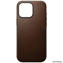 Шкіряний чохол Nomad Modern Leather Case Brown для iPhone 16 Pro Max (NM01692485) - мініатюра 4