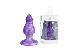 Анальна пробка Silexd Queen Plug, 9.6 см (фіолетовий) - мініатюра 6