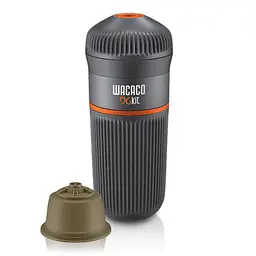 Набір аксесуарів DG Kit для кавоварки Wacaco Nanopresso чашка та адаптер для капсул 140 мл Чорний (2772954010)